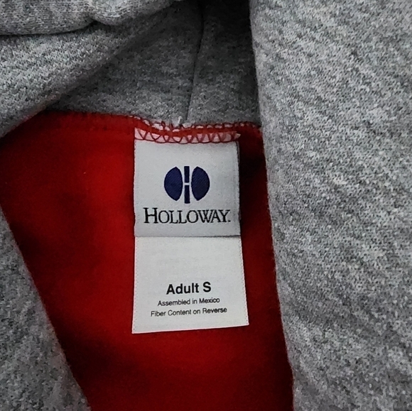 Holloway Sportswear Banner Hoodie Red/Athletic Heather Size Small. New w… - Picture 6 of 7
